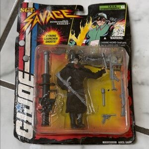 G.I. Joe Sgt. Savage Action Figure - Black